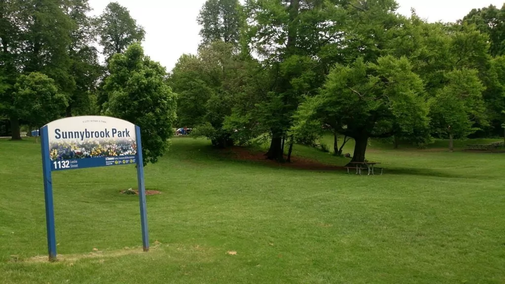 Main Entrance of Sunnybrook Park